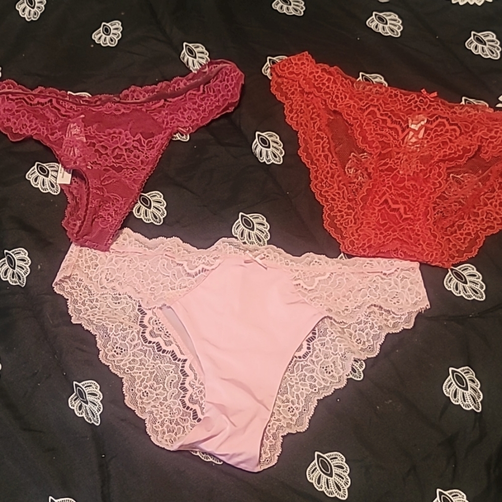 3 brand new pairs of Victoria Secret panties
